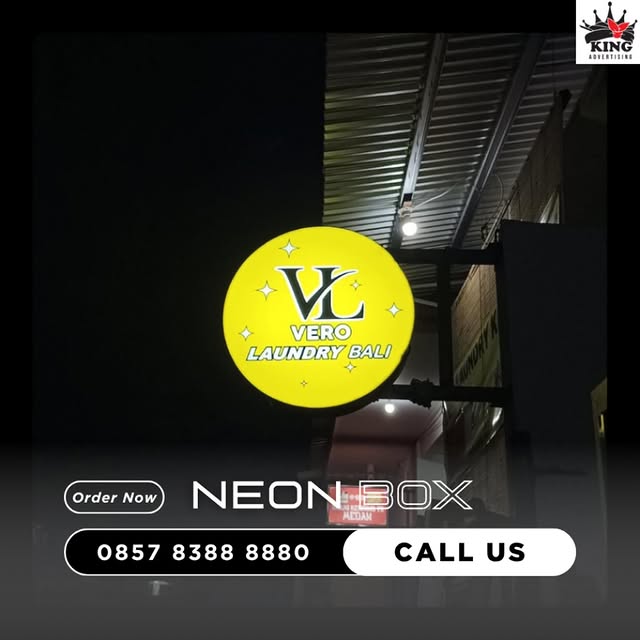 outstanding neon box laundry di bali