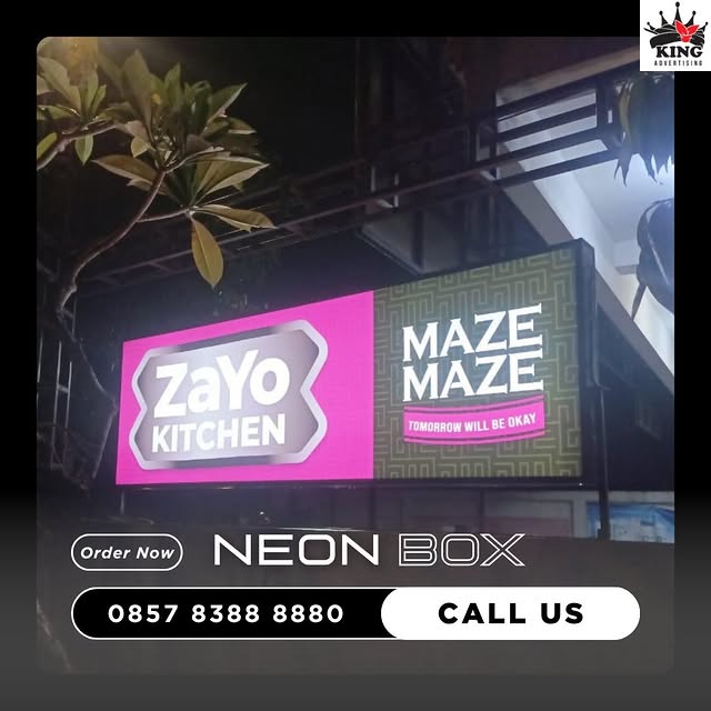 neon box restoran - zayo kitchen